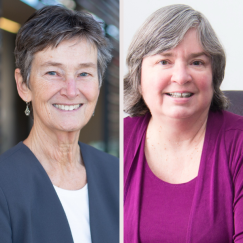 Dr. Sheila Embleton as Interim President and Dr. Brenda Brouwer as Interim Provost