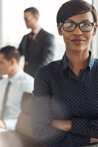 Woman Executive with Arms Crossed